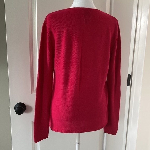 Chico’s small sweater pink lightweight scoop neckline - Picture 9 of 14